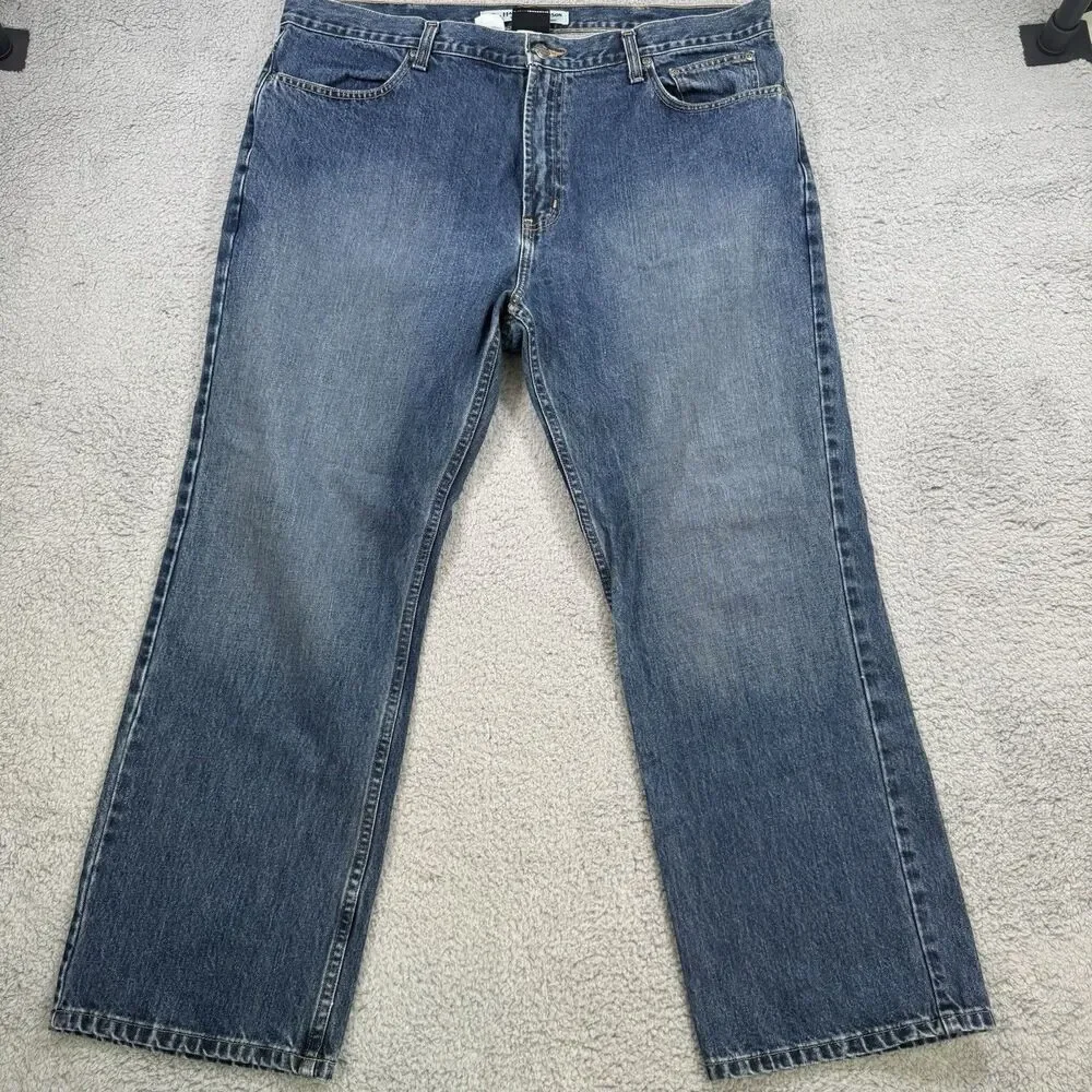 Harley Davidson Jeans Mens‎ 42x30 Blue Straight Leg Biker Traditional Fit Riding